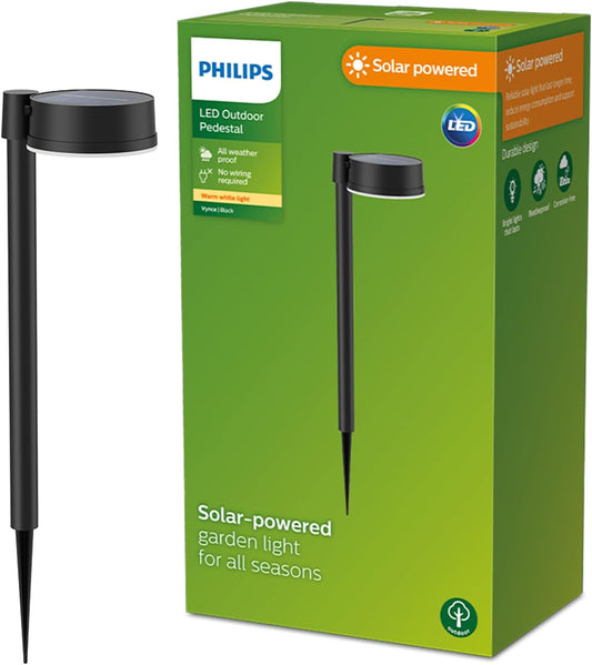 Philips Solar Vynce Ground Spike Round 1.5W
