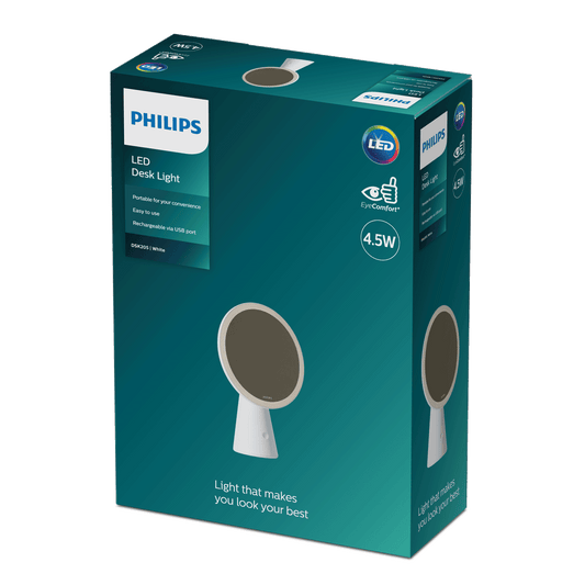 Philips Portable light - built-in battery Mirror DSK205 PT 4.5W 30-50K W USB 02