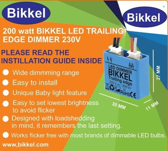 Bikkel Dimmer 200W (LED)