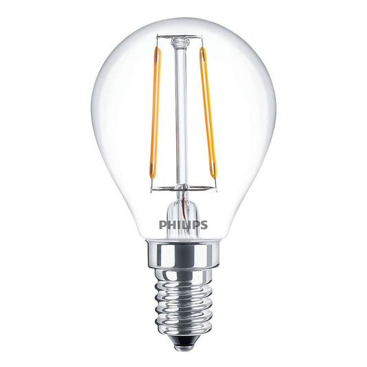 Philips LED Classic Golf ball 2.3W 250lm non-Dimmable E14