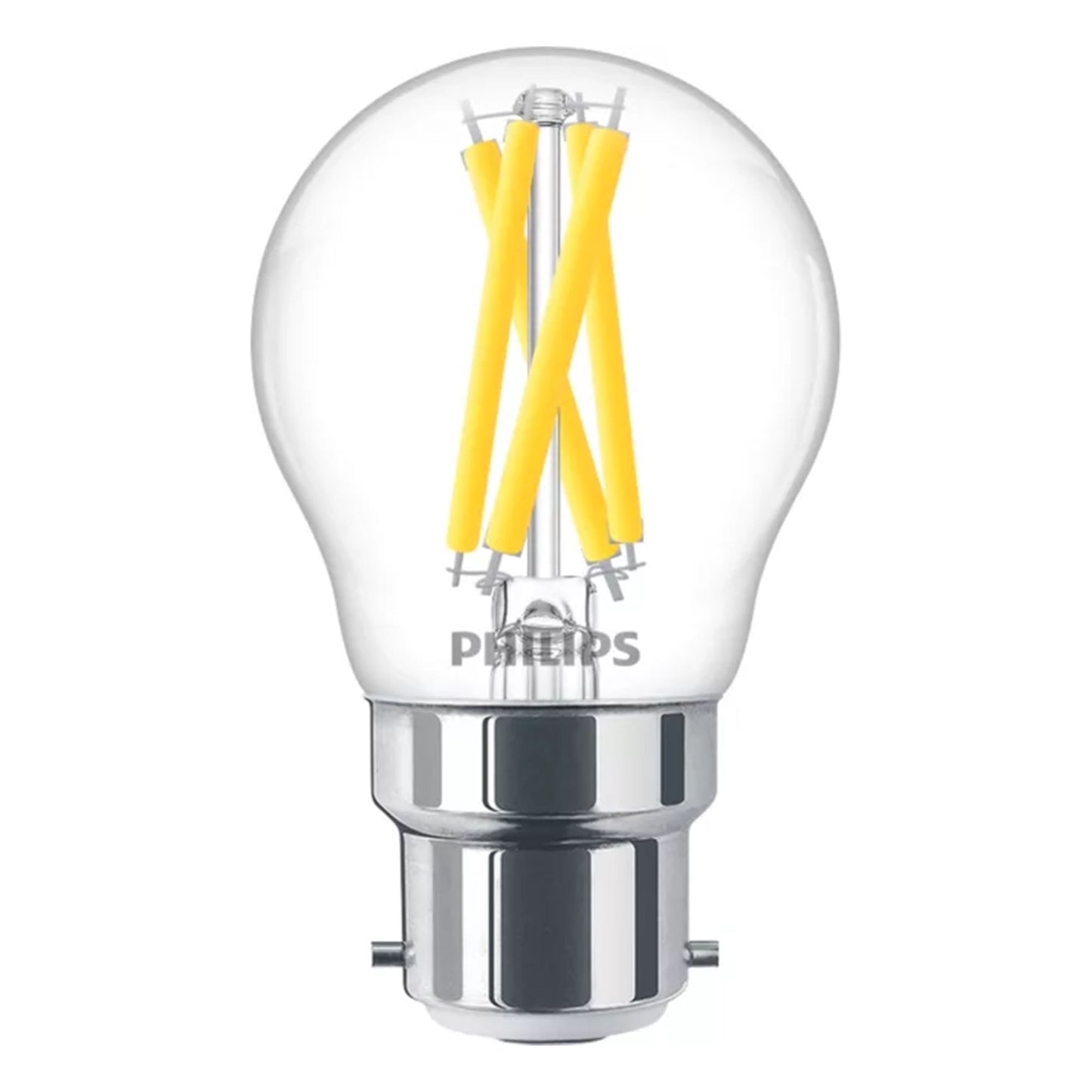 Philips LED Classic Golf ball 3.4W 640lm Warm Glow Dimmable B22