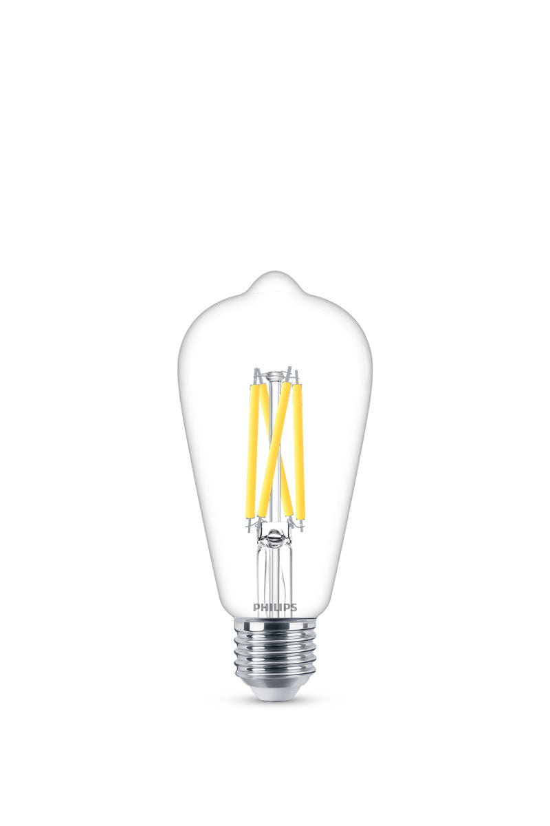 Philips LED Classic ST64 Pear 5.9W 806lm Warm Glow Dimmable E27