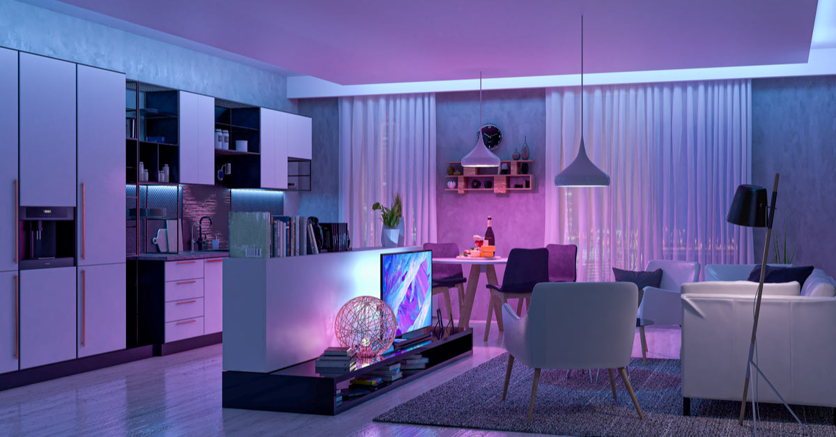 Wiz Smart lighting Products with wi-fi, home automation system