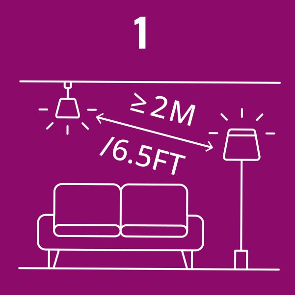 Installing compatible WiZ lights for SpaceSense