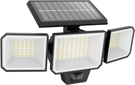 Philips Solar Nysil Outdoor  Wall Security Light 8.7 W, Daylight and Motion Sensor,