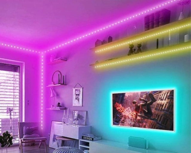 Philips MyCare Plug-and-Play RGB LED Lightstrip Kit — 5 m / 10 m / 15 m (24 V, Remote Included)