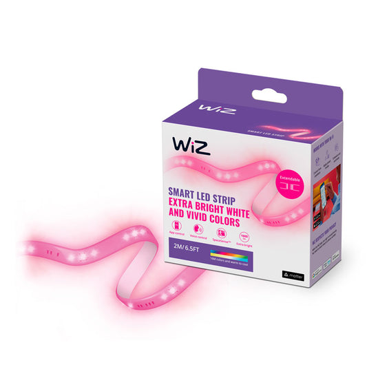 WiZ Smart Strip 2m - 2m Starter Kit - (Extendable with 1m extensions - up to 10m max) RGBW
