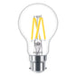 Philips LED Classic A60 3.4W 470lm Bulb Warm Glow Dimmable B22