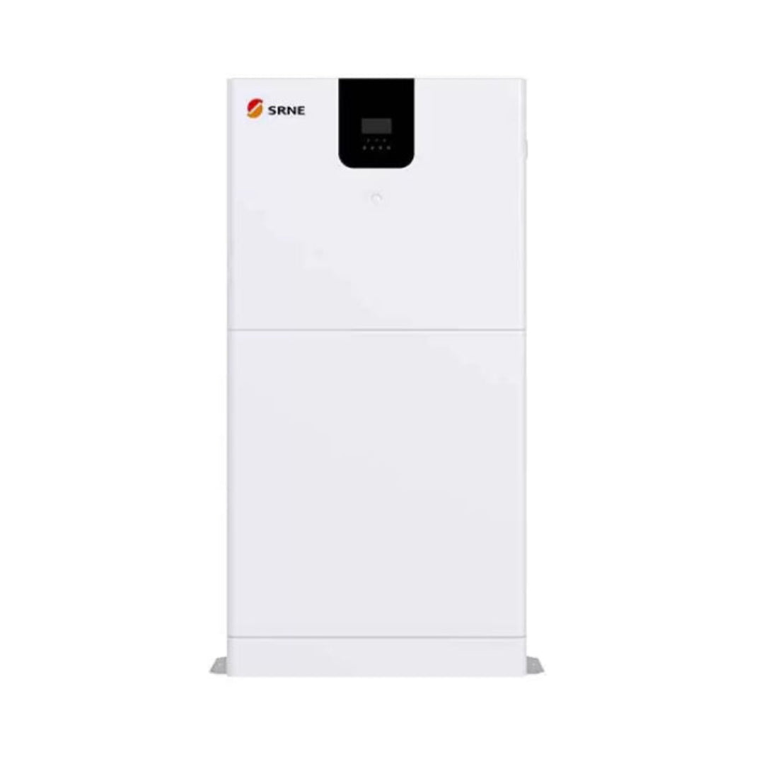 SRNE all-in-one 3.5kW inverter, 5.12kWh LiFePO4 battery, with MPPT solar charger
