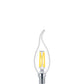Philips LED Classic Candle 3.4W 470lm Warm Glow Dimmable E14 Flame Tip