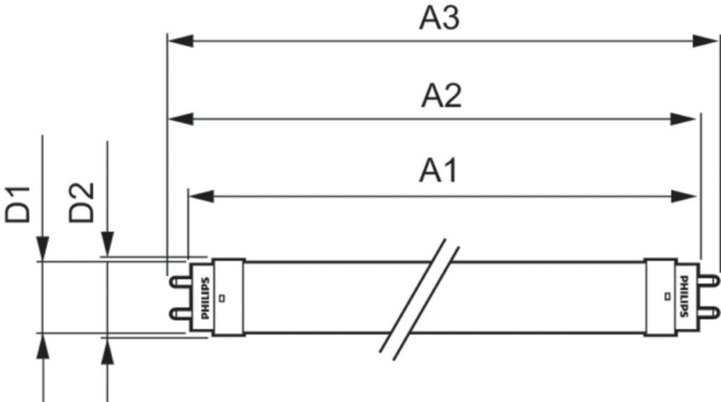 Philips Ecofit/Ecolink LED Tube