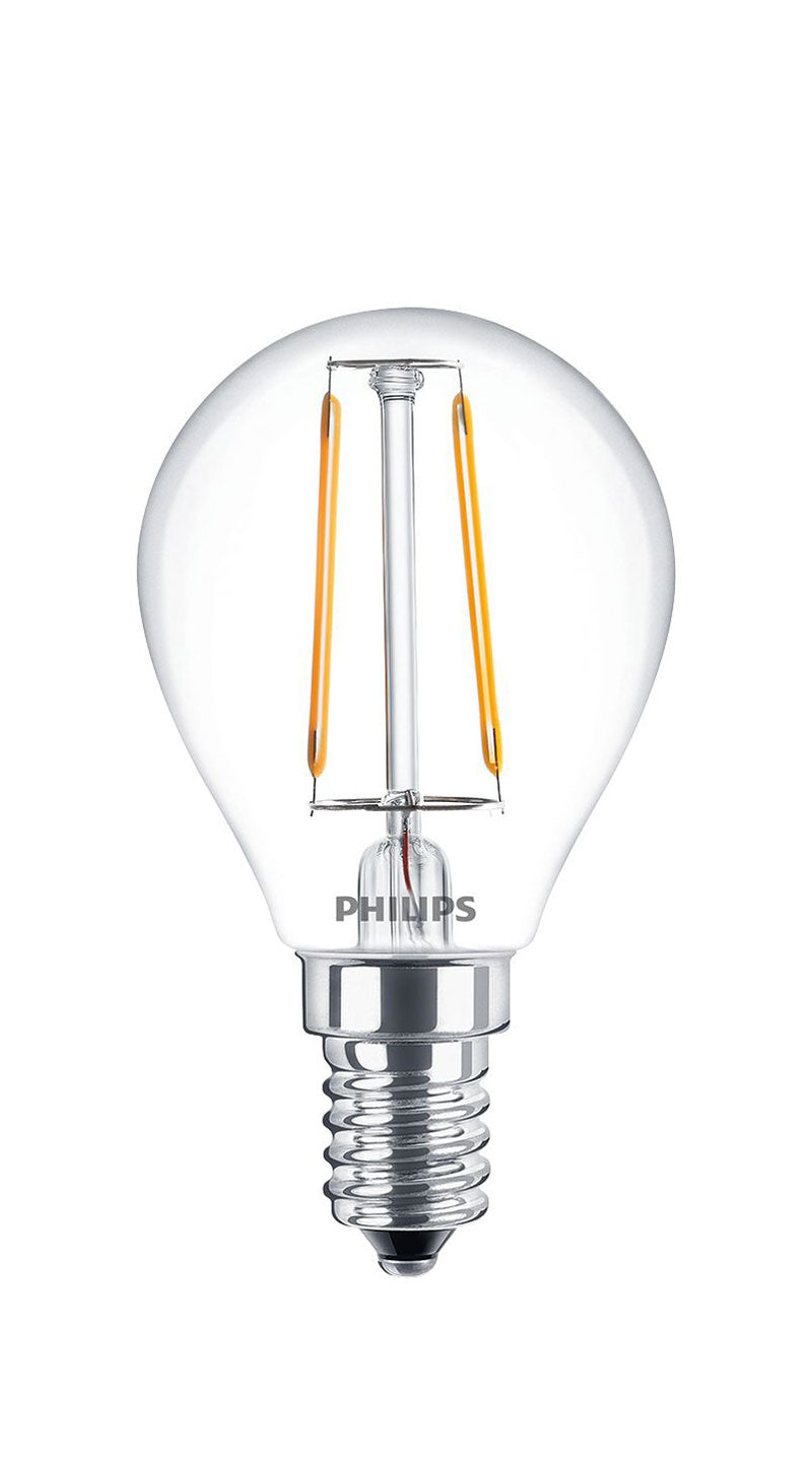 Philips LED Classic Golf ball 2.3W 250lm non-Dimmable E14
